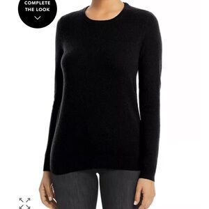 C by Bloomingdale's Crewneck Cashmere Sweater M